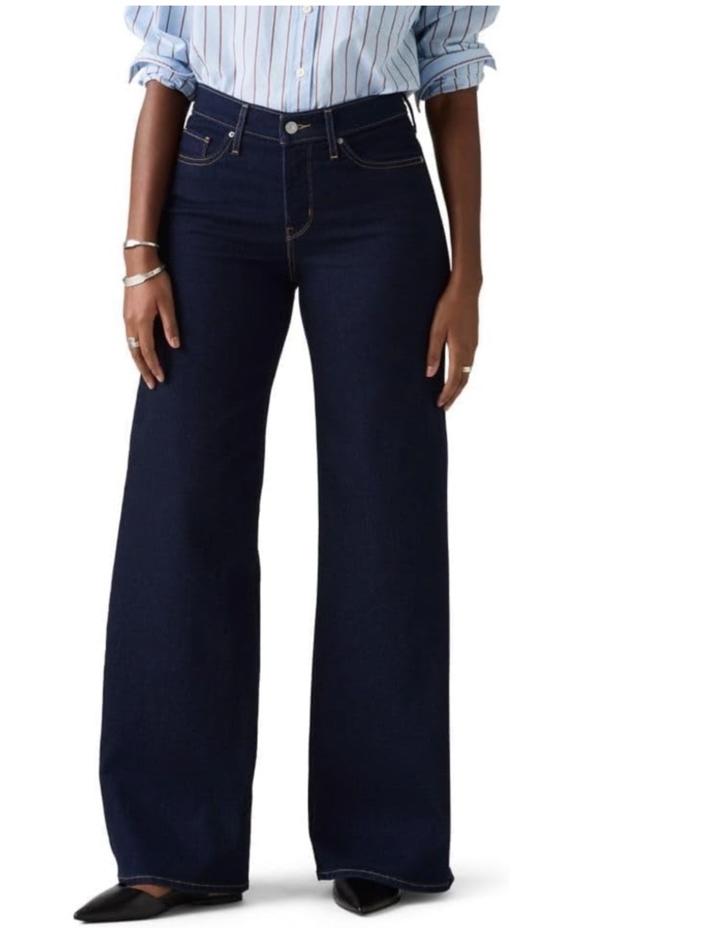 Levi's Women's 318 Shaping Wide-Leg Jeans
